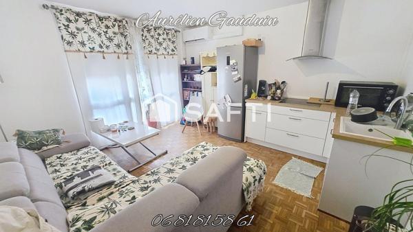 2 Appartements avec jardin privatif + 2 locaux commerciaux