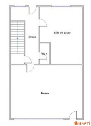 2 Appartements avec jardin privatif + 2 locaux commerciaux