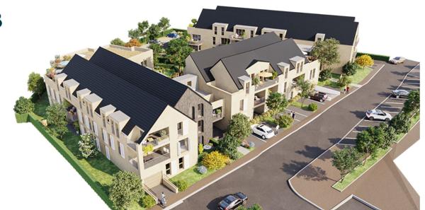 Appartement de type 4 à vendre sur BOUCHEMAINE Livraison 2025
