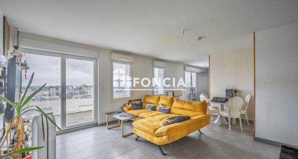 À vendre Appartement 4 pièces 85.36 m² - Nantes 44000
