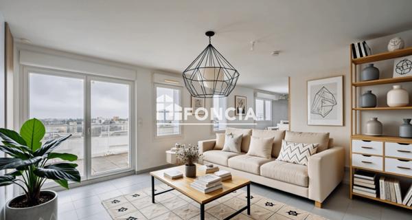 À vendre Appartement 4 pièces 85.36 m² - Nantes 44000