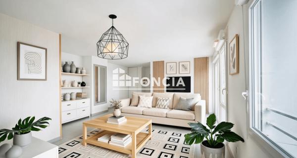 À vendre Appartement 4 pièces 85.36 m² - Nantes 44000