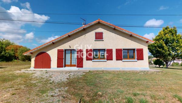À VENDRE : Maison de plain-pied 81 m² cadre campagne proche centre-ville Hagetmau