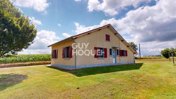 À VENDRE : Maison de plain-pied 81 m² cadre campagne proche centre-ville Hagetmau