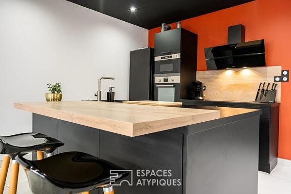 Maison de plain-pied dans un quartier calme