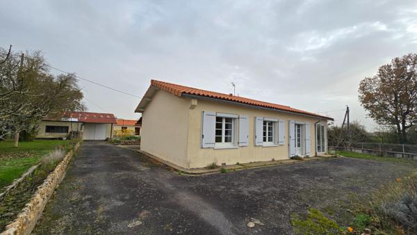 Maison de plain pied Charroux