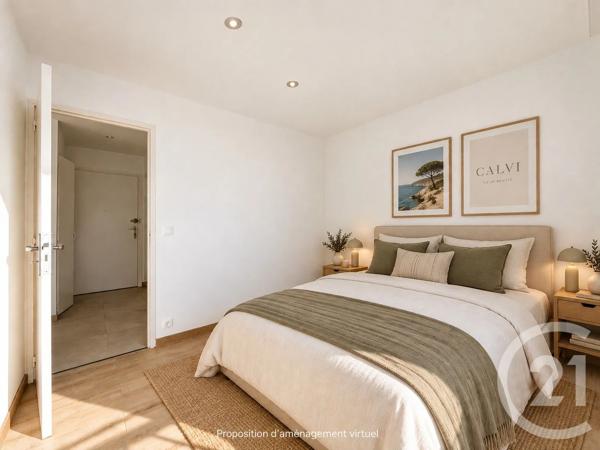Appartement T2 à vendre  2 pièces - 43,88 m 2   CALVI  - 202