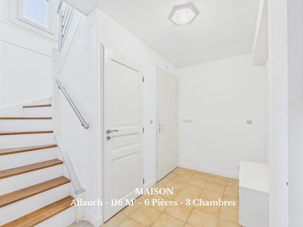 Allauch (13190) ALLAUCH - Maison Familiale An 90 - 116m² - Avec Piscine, calme absolu & énergie verte !