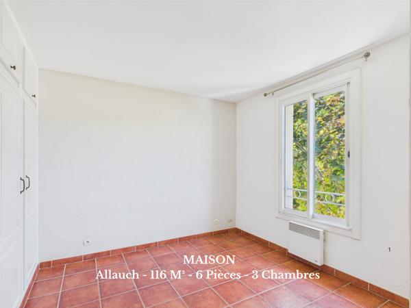 Allauch (13190) ALLAUCH - Maison Familiale An 90 - 116m² - Avec Piscine, calme absolu & énergie verte !