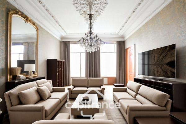 Dpt Nord (59), à vendre Hôtel Particulier d’Exception - 570m², Proche Cambrai et Futur Data Center - Terrain de 1500 m²