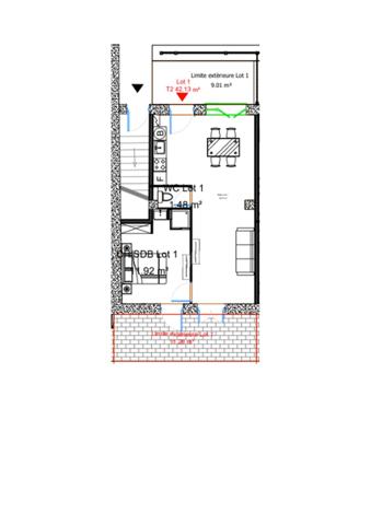 Appartement à vendre 2 pièces 42 m² Francheville