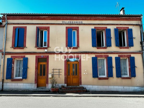 MAISON DE VILLAGE A VILLEBRUMIER (82370) , 7 PIECES, 5 CHAMBRES