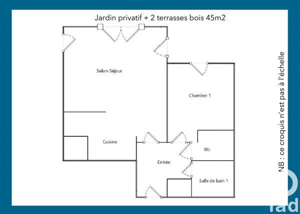 Appartement à vendre 2 pièces 52 m² Nantes