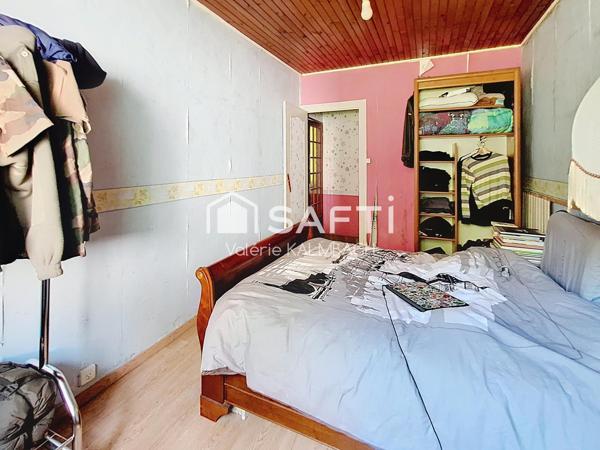 Ensemble immobilier 2 maisons, 2 garages, jardin