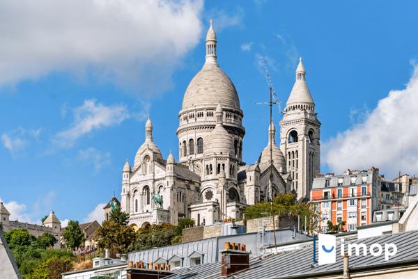 T2 marché St Pierre vue Sacré Coeur