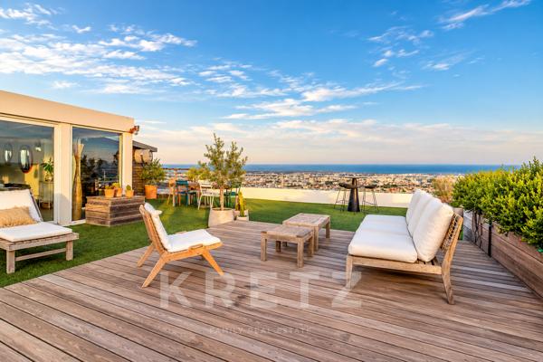 EXCLUSIVITE - SAINTE-FOY-LÈS-LYON — PENTHOUSE TOIT-TERRASSE ET VUE PANORAMIQUE À 360°