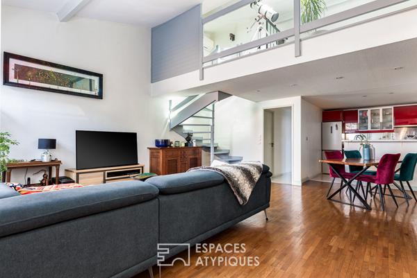 Appartement duplex en dernier étage aux Carmes