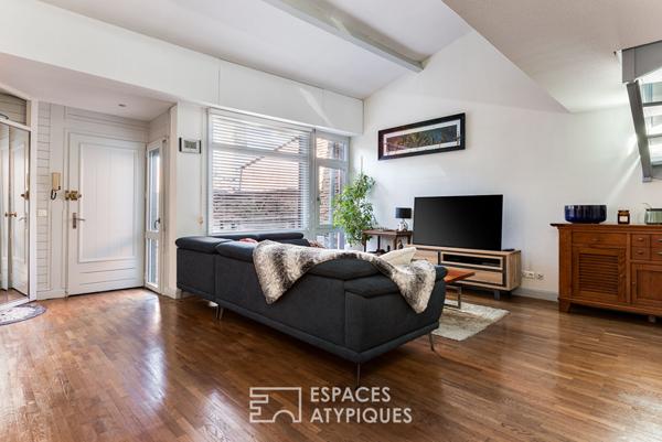Appartement duplex en dernier étage aux Carmes
