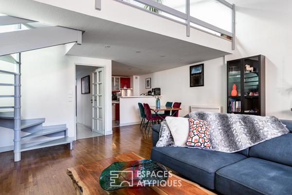 Appartement duplex en dernier étage aux Carmes