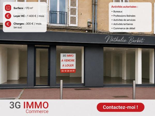 Location / Local Commercial à Vitry-le-François (51300)
