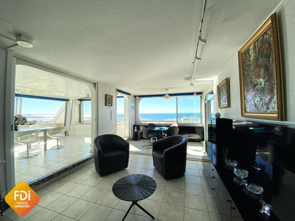 Couchant - T2 de 49m2 - Loggia 60m2 - Garage et parking