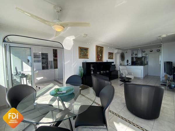 Couchant - T2 de 49m2 - Loggia 60m2 - Garage et parking