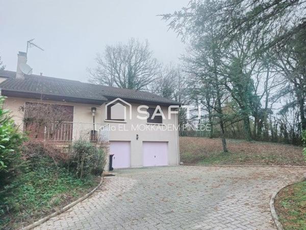 Villa d'architecte à Bellignat avec beaucoup de charme