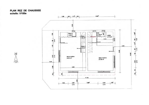 Maison à vendre 3 pièces 67 m² Sainte-Marie-la-Mer