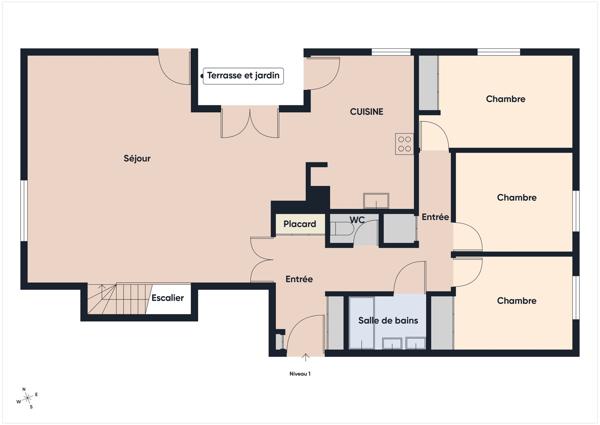 Appartement À vendre 6 pièce(s) 136 m²