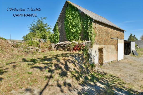 Grange en pierres avec hangar à vendre Pleine-Fougères (35) en Bretagne en Baie du Mont Saint Michel