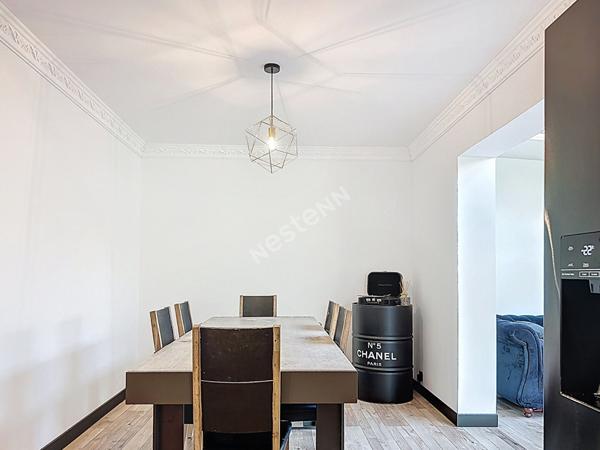 Nantes Géraudière : Exclusivité ! En VENTE, maison coup de coeur, rénovée avec goût, 5 chambres, jardin clos.