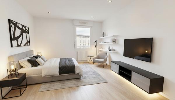 Appartement Caen 3 pièce(s) 60.08 m2