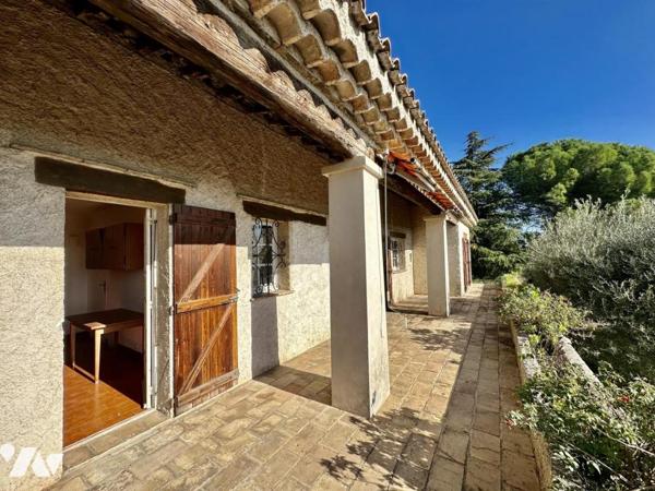 TOURETTES-SUR-LOUP - VILLA DE 94M² AVEC VUE MER