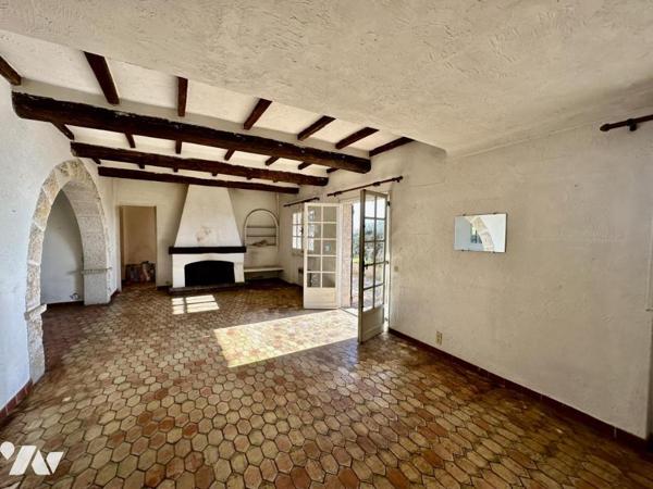 TOURETTES-SUR-LOUP - VILLA DE 94M² AVEC VUE MER