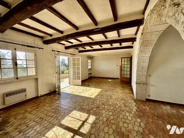 TOURETTES-SUR-LOUP - VILLA DE 94M² AVEC VUE MER