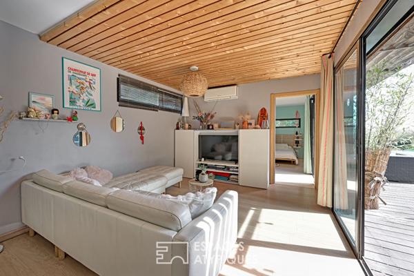 Villa contemporaine à ossature bois avec vue imprenable