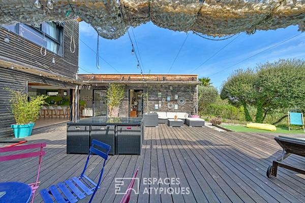 Villa contemporaine à ossature bois avec vue imprenable