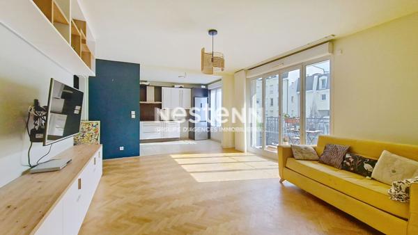 A louer : Saint Cyr l'Ecole - Appartement  meublé de 3 pièces de 68 m², avec parking en s/sol