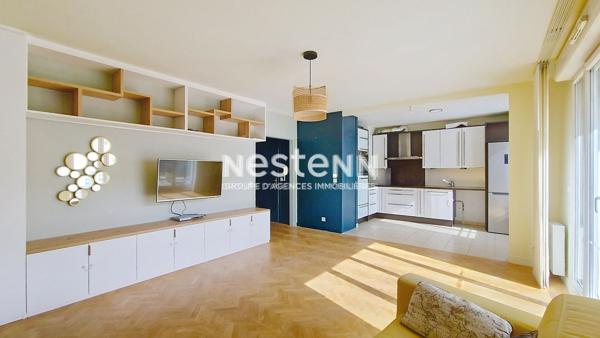 A louer : Saint Cyr l'Ecole - Appartement  meublé de 3 pièces de 68 m², avec parking en s/sol