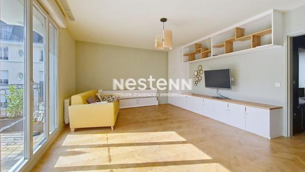A louer : Saint Cyr l'Ecole - Appartement  meublé de 3 pièces de 68 m², avec parking en s/sol