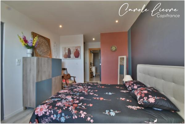 Maison contemporaine de 121 m² avec piscine – 3 chambres, dressing + bureau ou second dressing – Garage