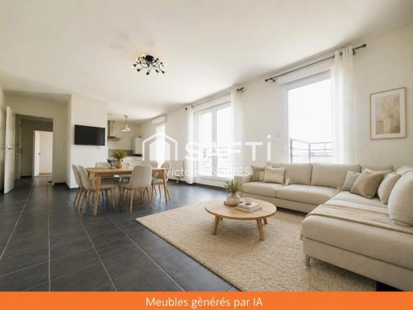 Appartement avec terrasse - dernier étage