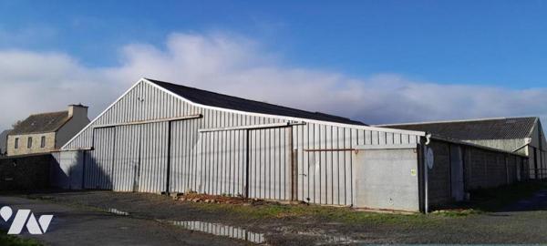 A VENDRE SAINT SERVAIS BATIMENT + TERRES
