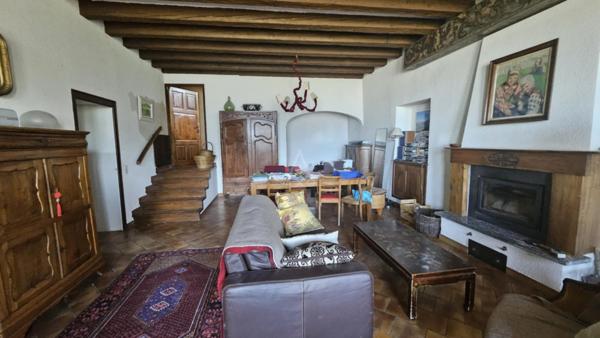 PALLUD ((73200) : APPARTEMENT T7 DE 224.40 M² AVEC TERRASSES, JARDIN, GARAGE DOUBLE