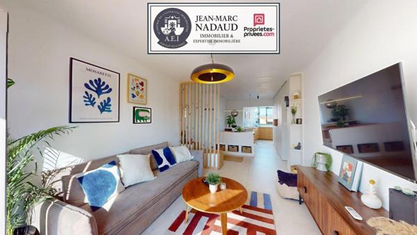 Appartement T3 centre-ville, entièrement rénové, dernier étage traversant, vue dégagée