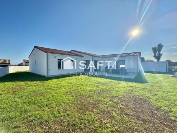 PAVILLON PLAIN PIED 4 CHAMBRES ET GARAGE A CHERVEUX !