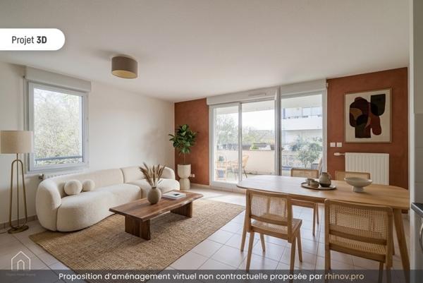 Appartement à vendre |  Toulouse |  3 pièces | 67 m²