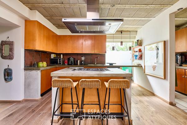 Appartement loft d’exception avec jardin – Quartier Trudaine