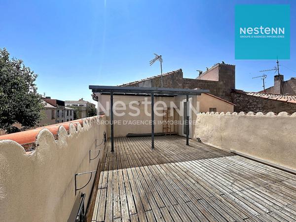 Maison de village 4 pièces avec terrasse tropézienne - 80 m²
