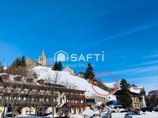 Terrain constructible avec vue sur La Meije